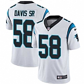 Nike Carolina Panthers #58 Thomas Davis Sr White NFL Vapor Untouchable Limited Jersey,baseball caps,new era cap wholesale,wholesale hats
